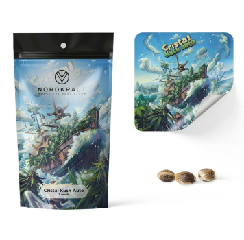 Samen 3x Cristal Kush Automatik Nordkraut